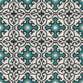 Marino - Oriental cement floor tiles   