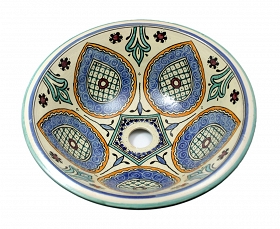 Habibi - Colorful Sink from oriental Morocco 