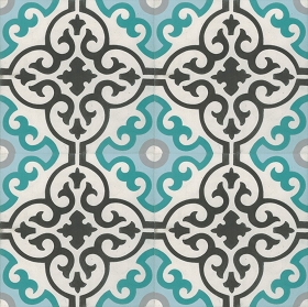 Pezet - SAMPLE - Oriental cement floor tiles