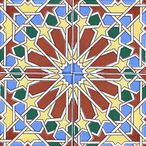 Eman - colourful wall tiles