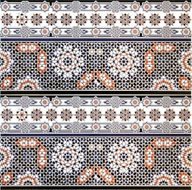 Bandar Border  - Ceramic tiles from Morocco