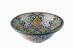 Talia - Hand painted design sink from Morocco II