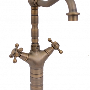 Malik - Antique Brass Faucet in Retro-style