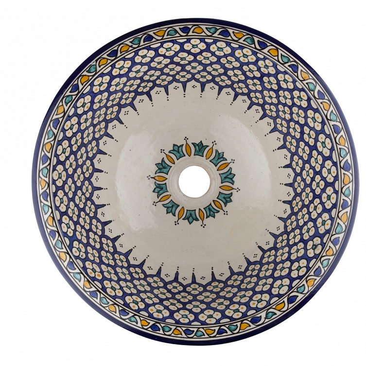 Tefeza Moroccan Ceramic Sink