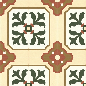 Lopez - Oriental cement floor tiles 