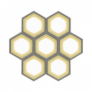 Zen - Hexagonal cement tiles