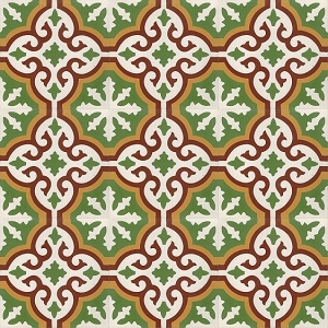 Alexis - Oriental cement floor tiles  
