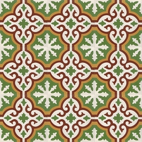 Alexis - Oriental cement floor tiles  